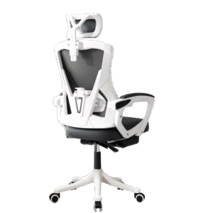 Elegant Laurel Tritonia - White/Black - Adjustable Headrest