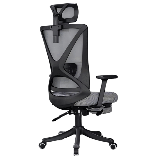 Elegant Laurel Ergonomic Chairs - Black / Grey