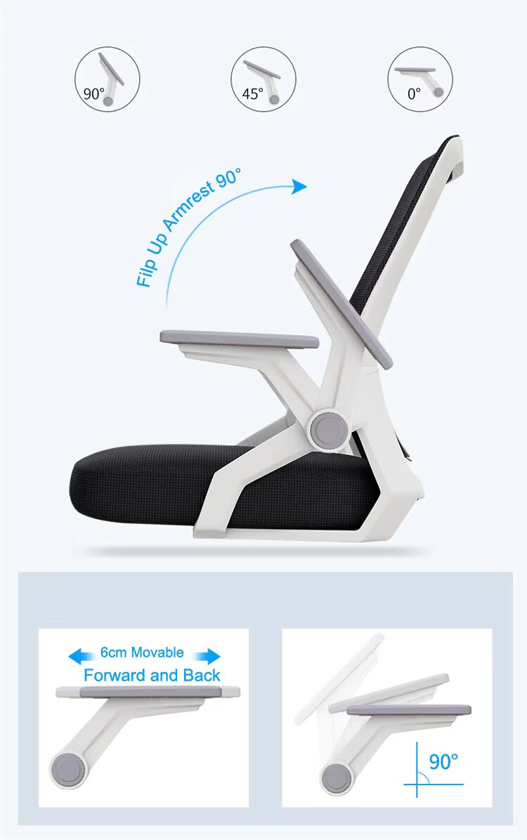 Ergonomic Office Chair - Black - Image 4