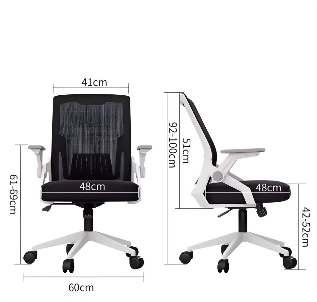 Ergonomic Office Chair - Black - Image 3