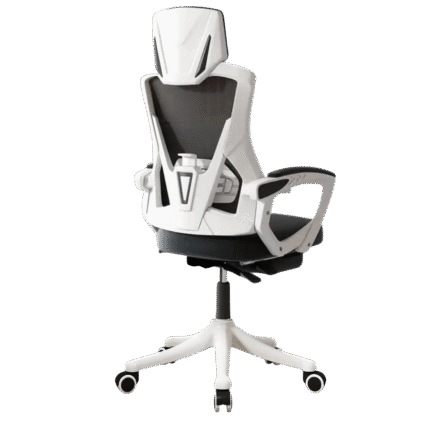 Elegant Laurel Tritonia - Fixed Headrest - White / Black