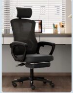 Elegant Laurel Tritonia Ergonomic Chair – Black - Image 2