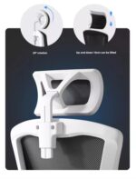 Elegant Laurel Tritonia Ergonomic Chair – Black - Image 3