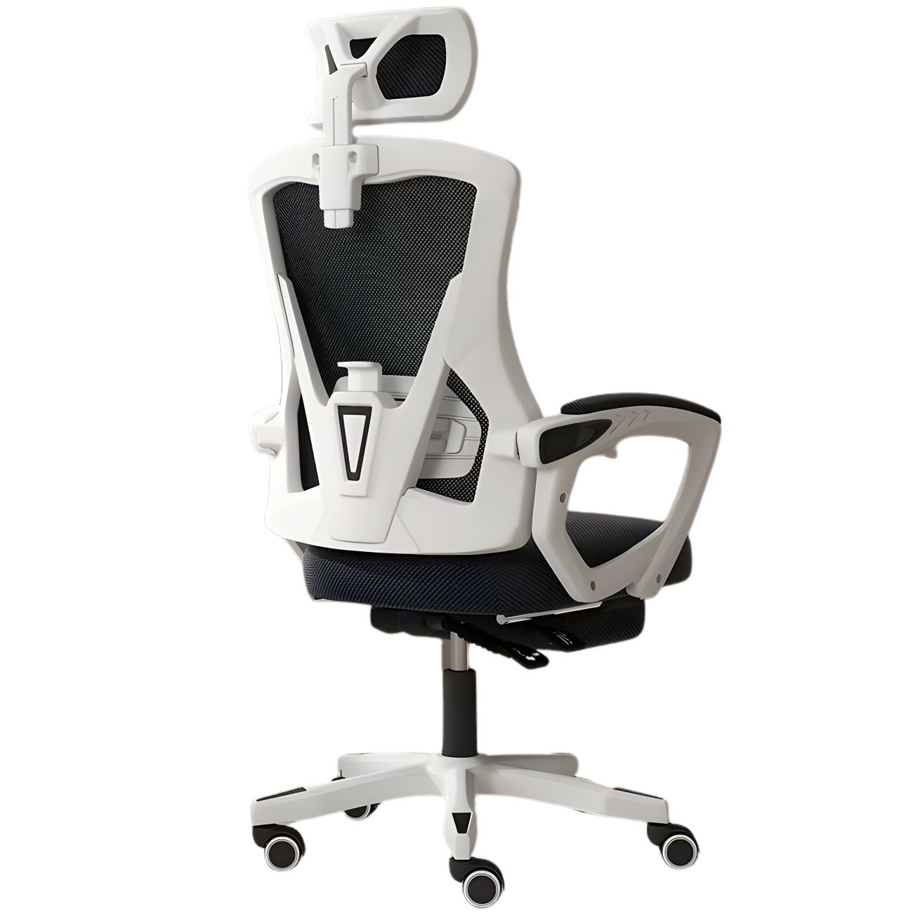 Untitled-design38.jpg Elegant Laurel Tritonia Ergonomic Chair - White/Black - Image 1