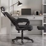 Elegant Laurel Tritonia Ergonomic Chair – Black - Image 9
