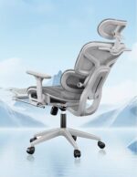 Elegant Laurel Oleander Professional Ergonomic Executive Chair – Grey - Image 5