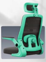 Ergonomic Executive Office chair - White/Black - Image 9