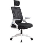Ergonomic Office Chair – White/Black - Image 2
