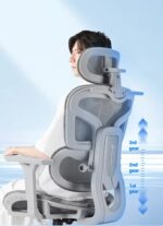 Elegant Laurel Oleander Professional Ergonomic Executive Chair – Grey - Image 15