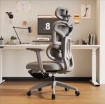 Elegant Laurel Oleander Professional Ergonomic Executive Chair – Grey - Image 9