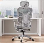 Elegant Laurel Oleander Professional Ergonomic Executive Chair – Grey - Image 7