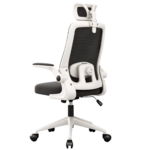 Ergonomic Executive Office chair - White/Black