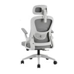 Ergonomic Office Chair - White/Grey - Image 2