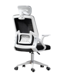 Ergonomic Office Chair – White/Black